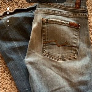 Seven for all mankind jeans size 30 boot cut